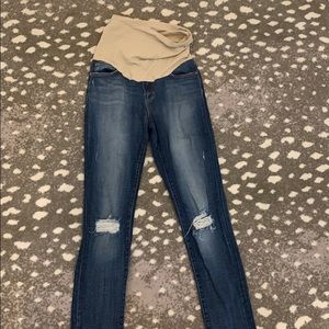 J Brand Skinny Leg Misfit Maternity Jeans